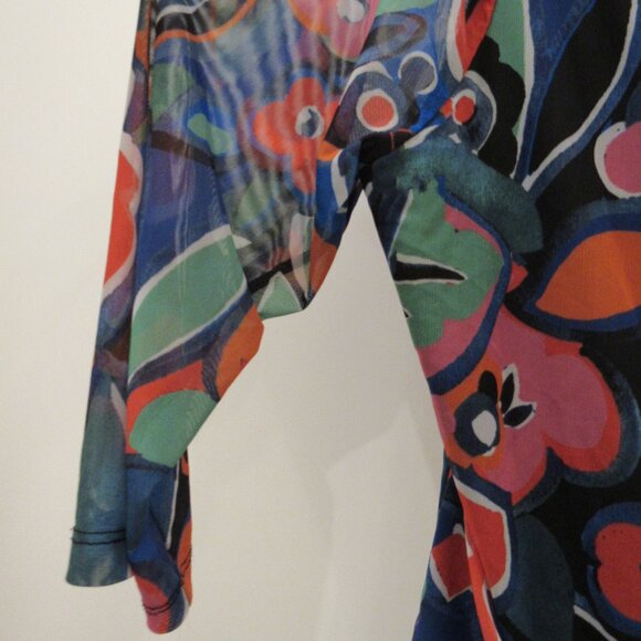 RIU Flowery Blouse Top - Picture 5 of 7